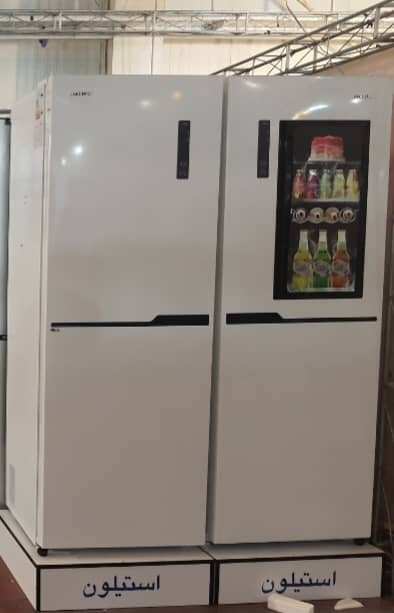 یخچال فریزر استیلون مدل Door in Door(سفید اکلیل دار)