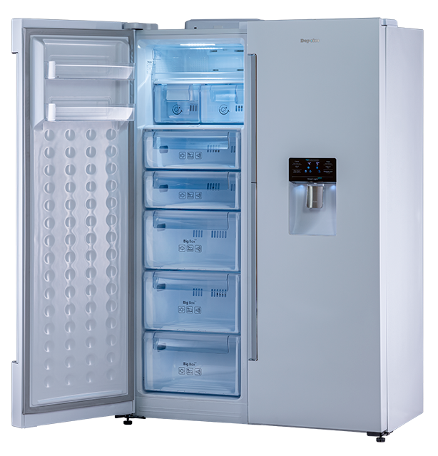 یخچال فریزر دوقلو دیپوینت مدل MAX-DH-W سفید