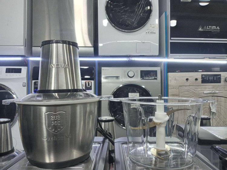 خردکن برقی نوا 4 کاره 3.8 لیتر 1000 وات مدل NM-1121MC