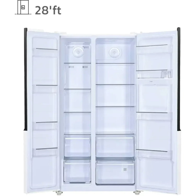 یخچال فریزر ساید بای ساید جی پلاس GPlus مدل GSS-P7535سیلور