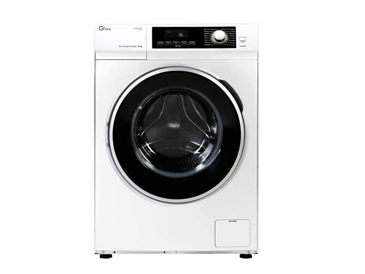 ماشین لباسشویی ۶ کیلویی جی پلاس مدل GWM-K613 سیلور