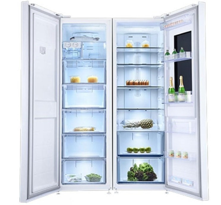 یخچال و فریزر دوقلو ام جی ای (سیلوان) مدل RN 6014 FN6013_سفید