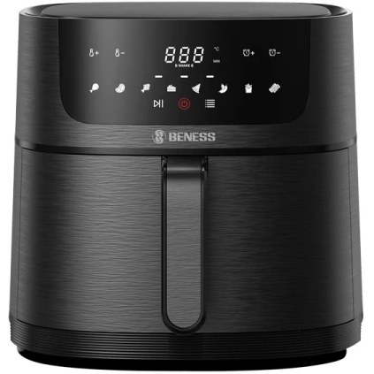 سرخ کن بدون روغن بنس مدل BA-S6007C ظرفیت 6 لیتر مشکی